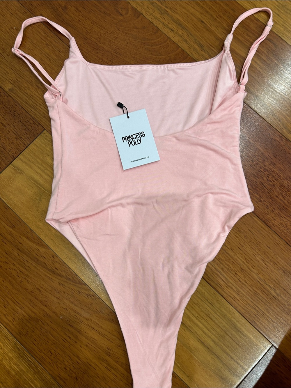 Ladies size 4 new with tags princess Polly pink bodysuit - Picture 6 of 12